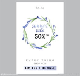 打折促銷(xiāo)廣告設(shè)計(jì) 吸引眼球的優(yōu)惠大酬賓